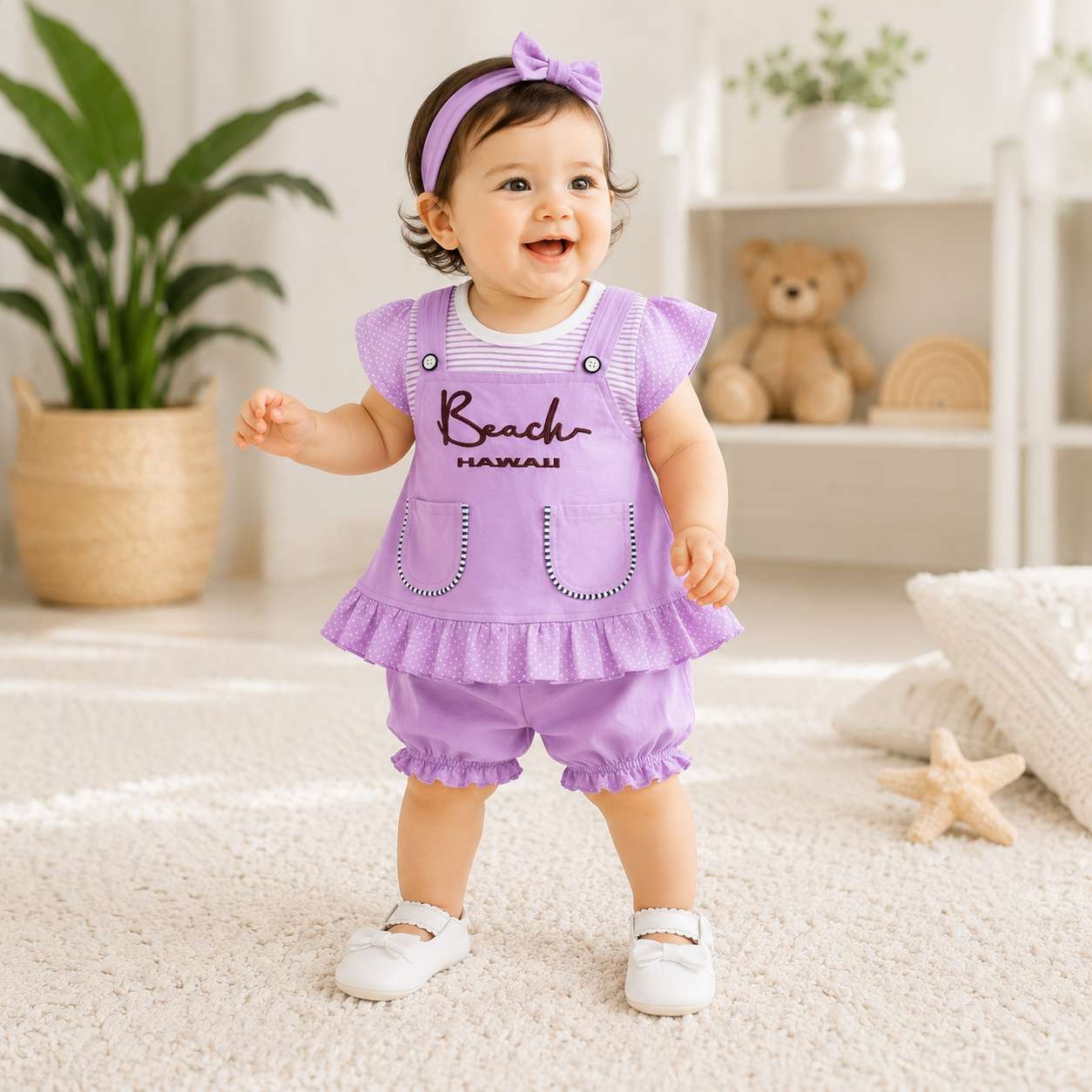 Buy Dungaree Dress For Baby Girl (670)