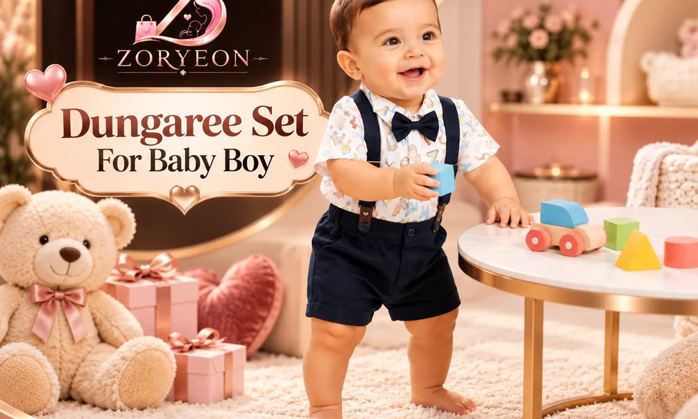 Dungaree Set For Baby Boy