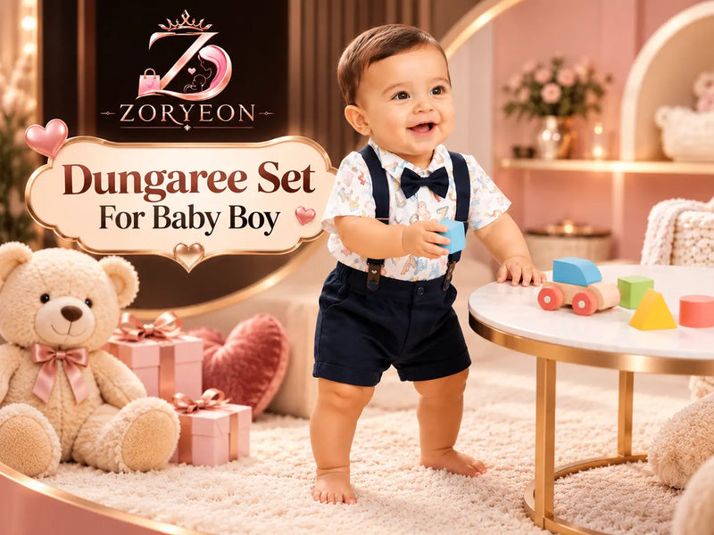 Dungaree Set For Baby Boy