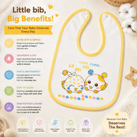 Baby Button Bib