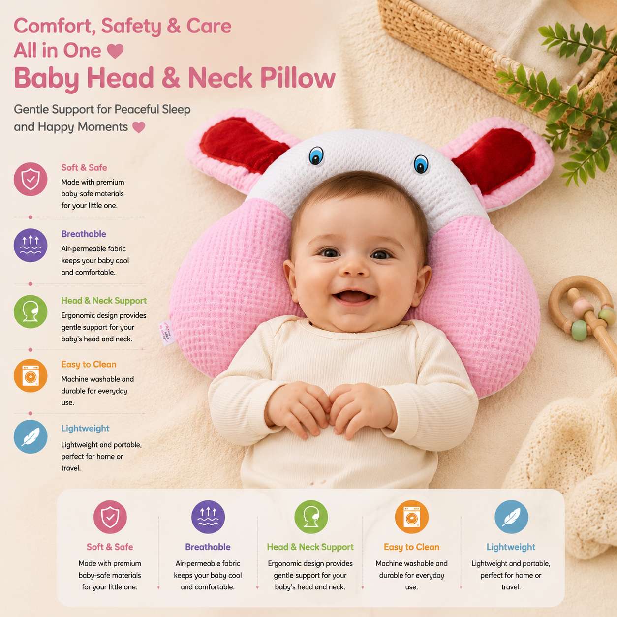 Rabbit Pillow
