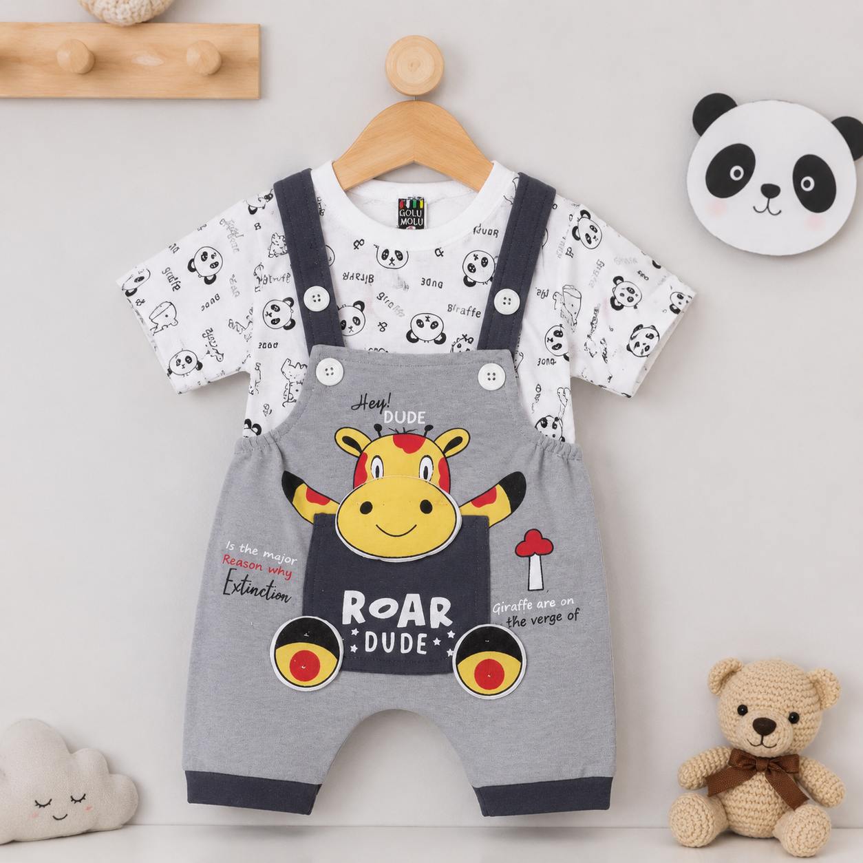 Buy Baby Boy Dungaree set (3840)