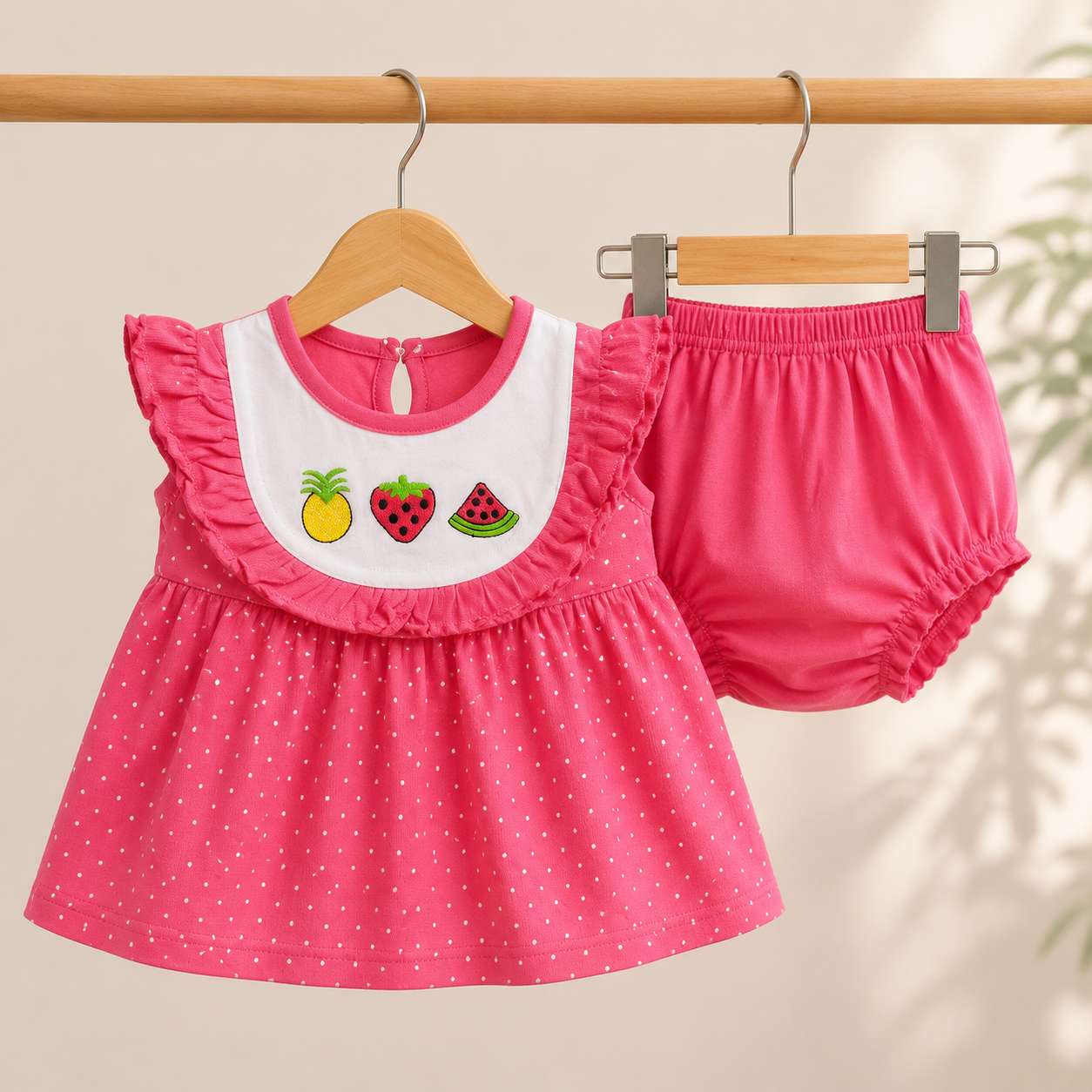 Buy Baby Girl Dress Bright Pink (677)