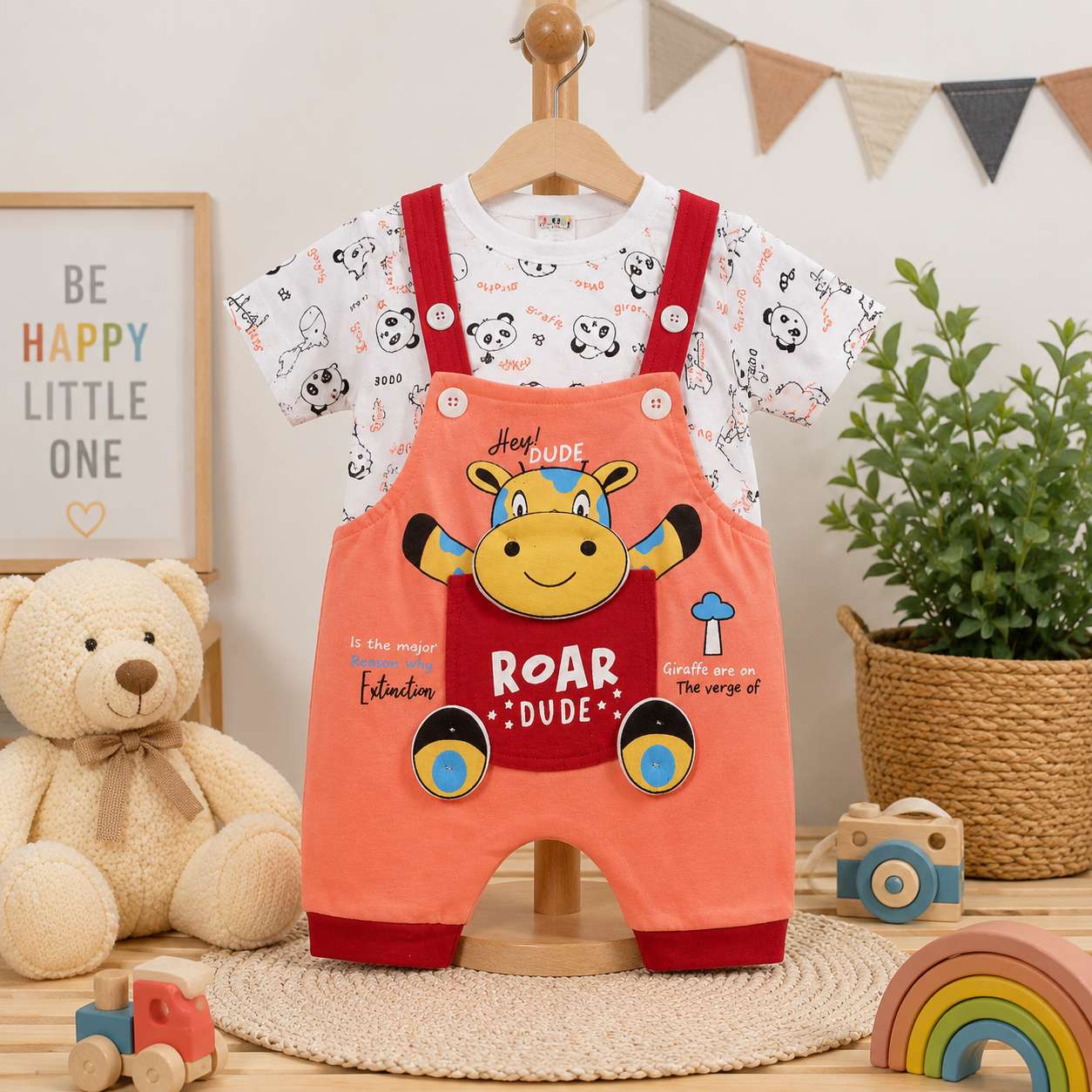 Buy Baby Boy Dungaree Set (3840)