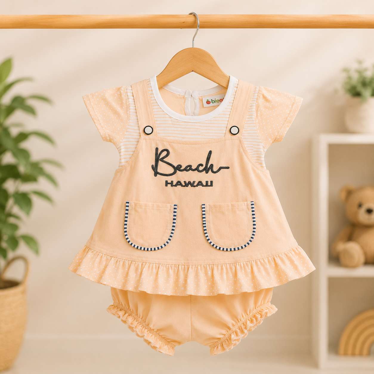 Buy Dungaree Dress For Baby Girl (670)