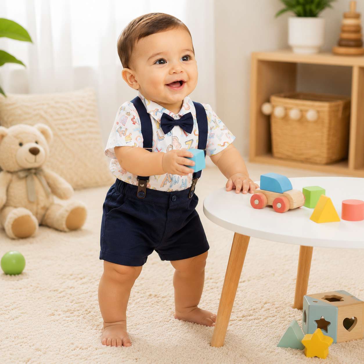 Buy Baby Boy Dungaree Set (3891)