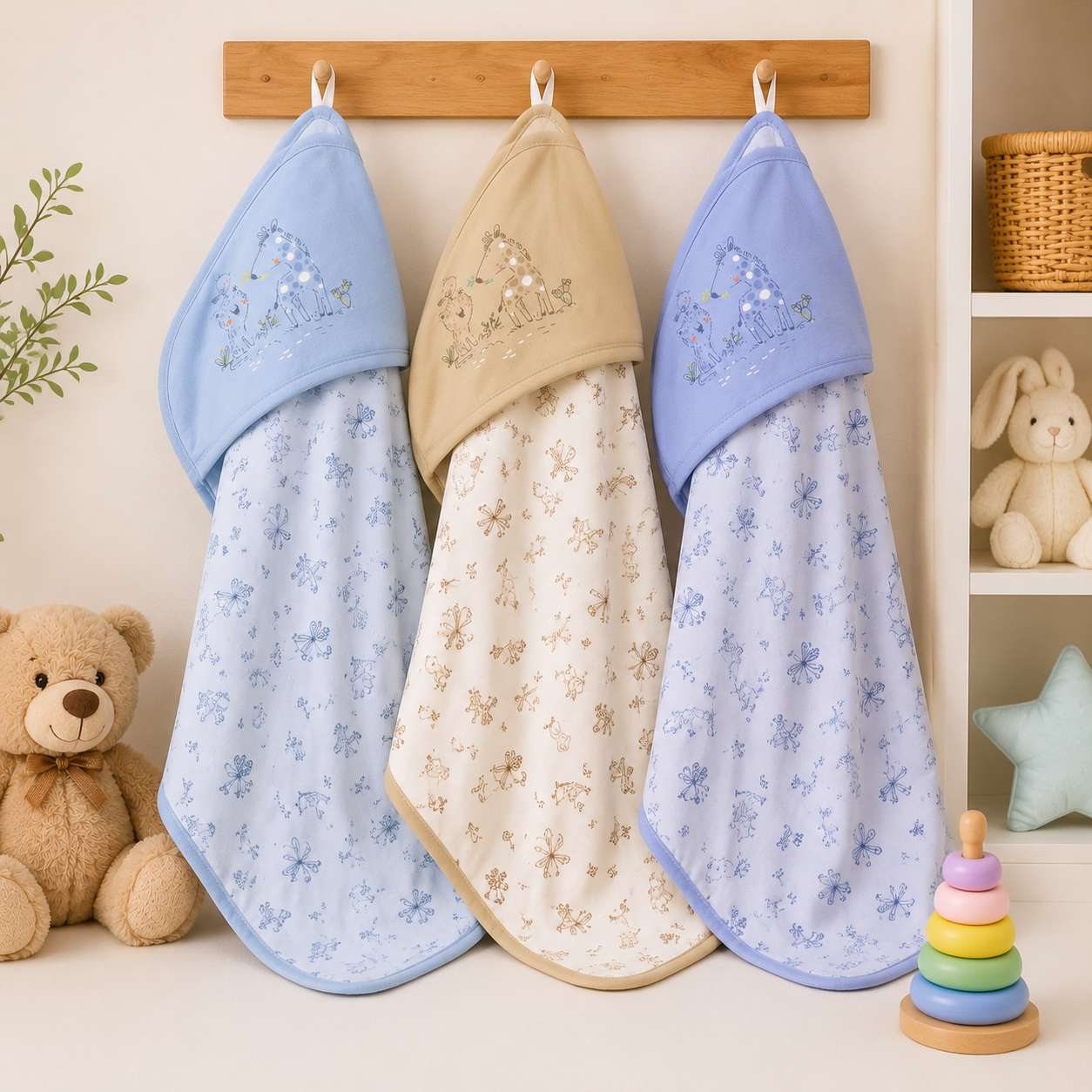 Buy Baby Wrapping Hooded Sheet (608-199)