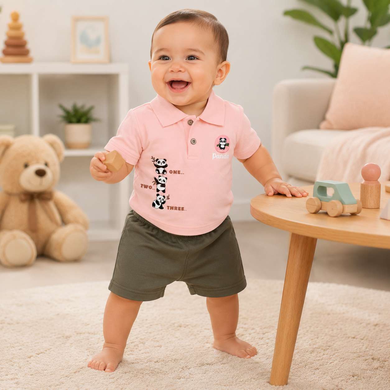 Baby Boy Half Suit (4407)