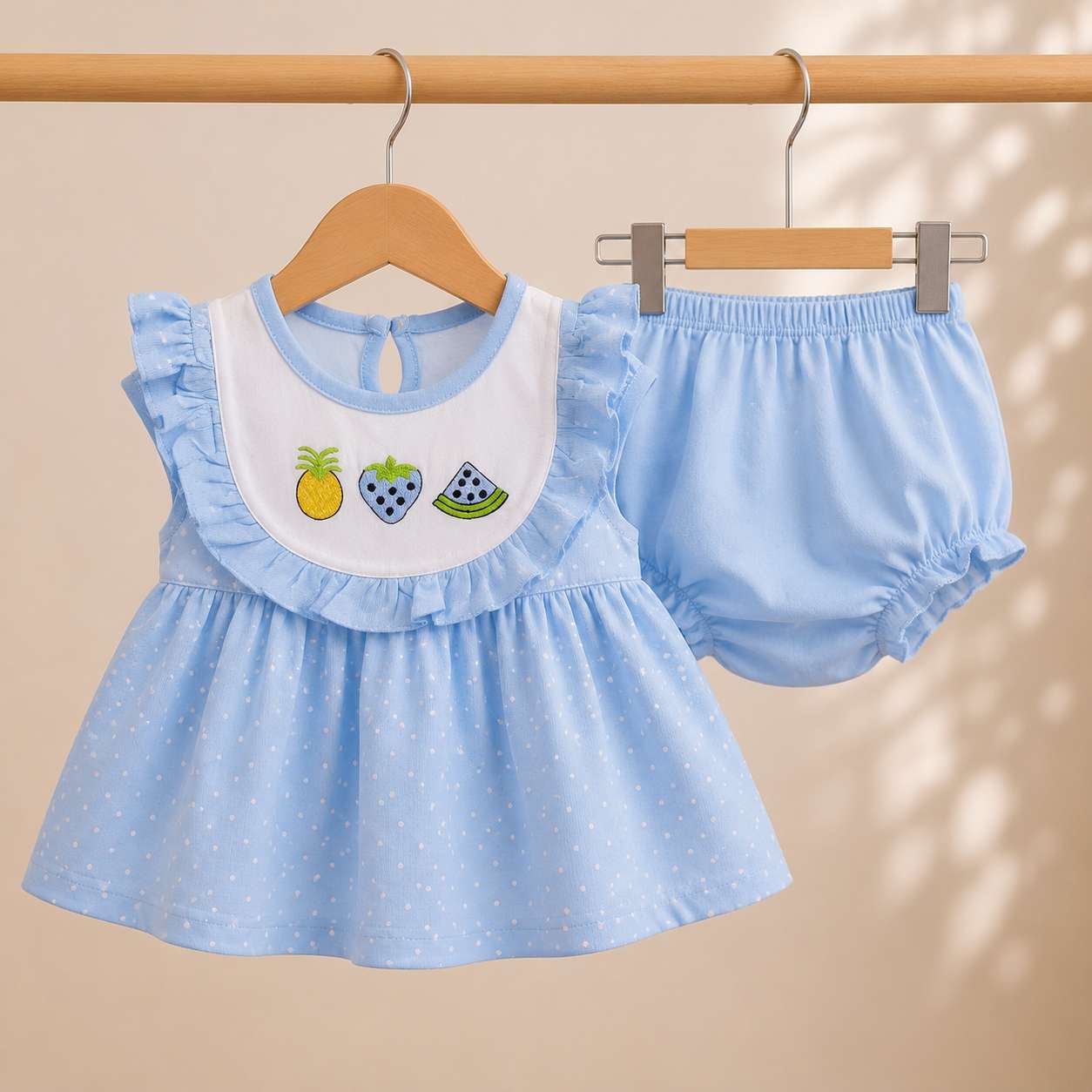 Buy Baby Girl Dress Light Blue (677)