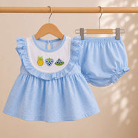 Buy Baby Girl Dress Light Blue (677)