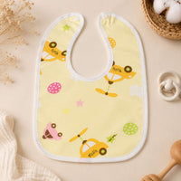 Baby Button Bib – 6–12 Months