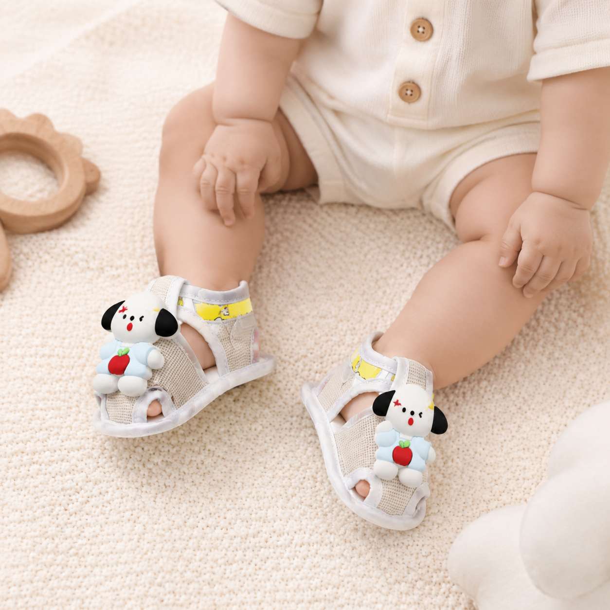 Baby Sandal Booties (0-6M)