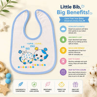 Baby Button Bib