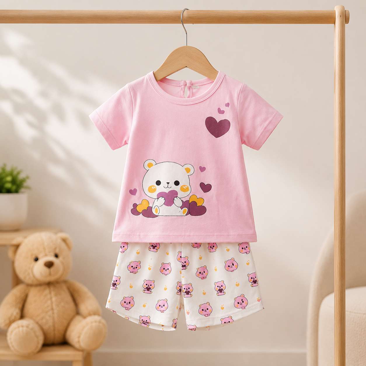 Girl Half pant set (300)