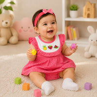 Buy Baby Girl Dress Bright Pink (677)