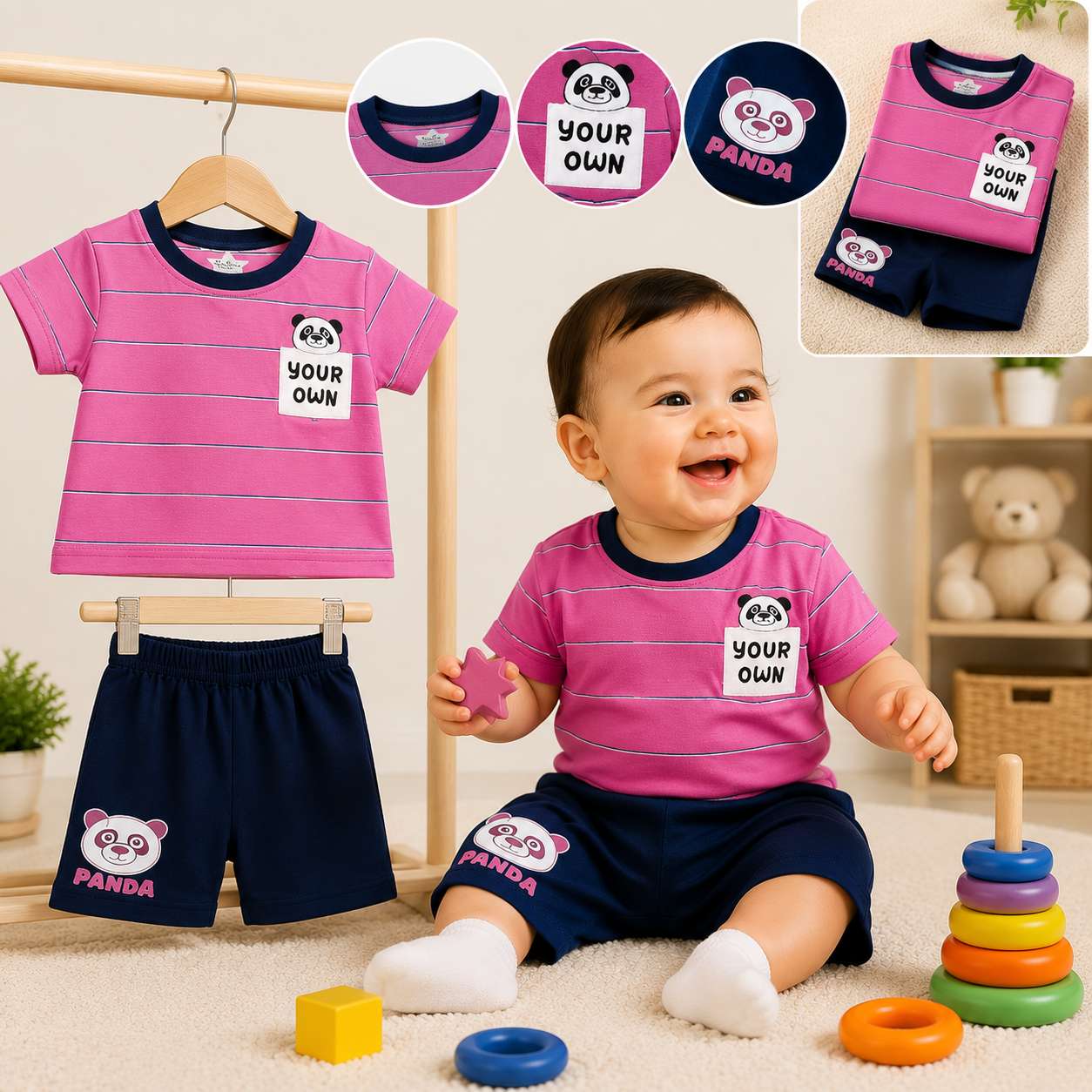 Buy Baby Boy Half Suit (5798)