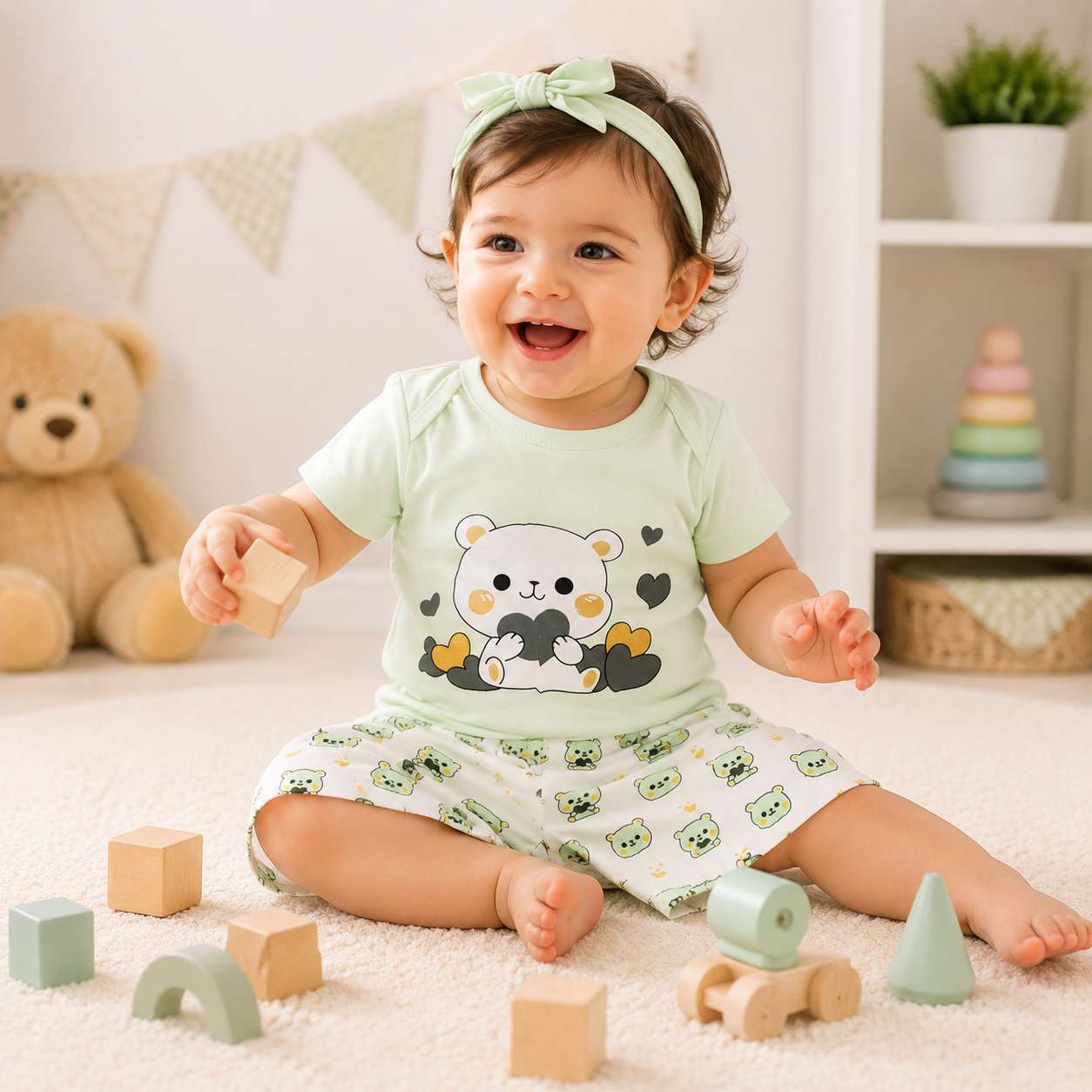Buy Baby Girl Half Pant Set (300)