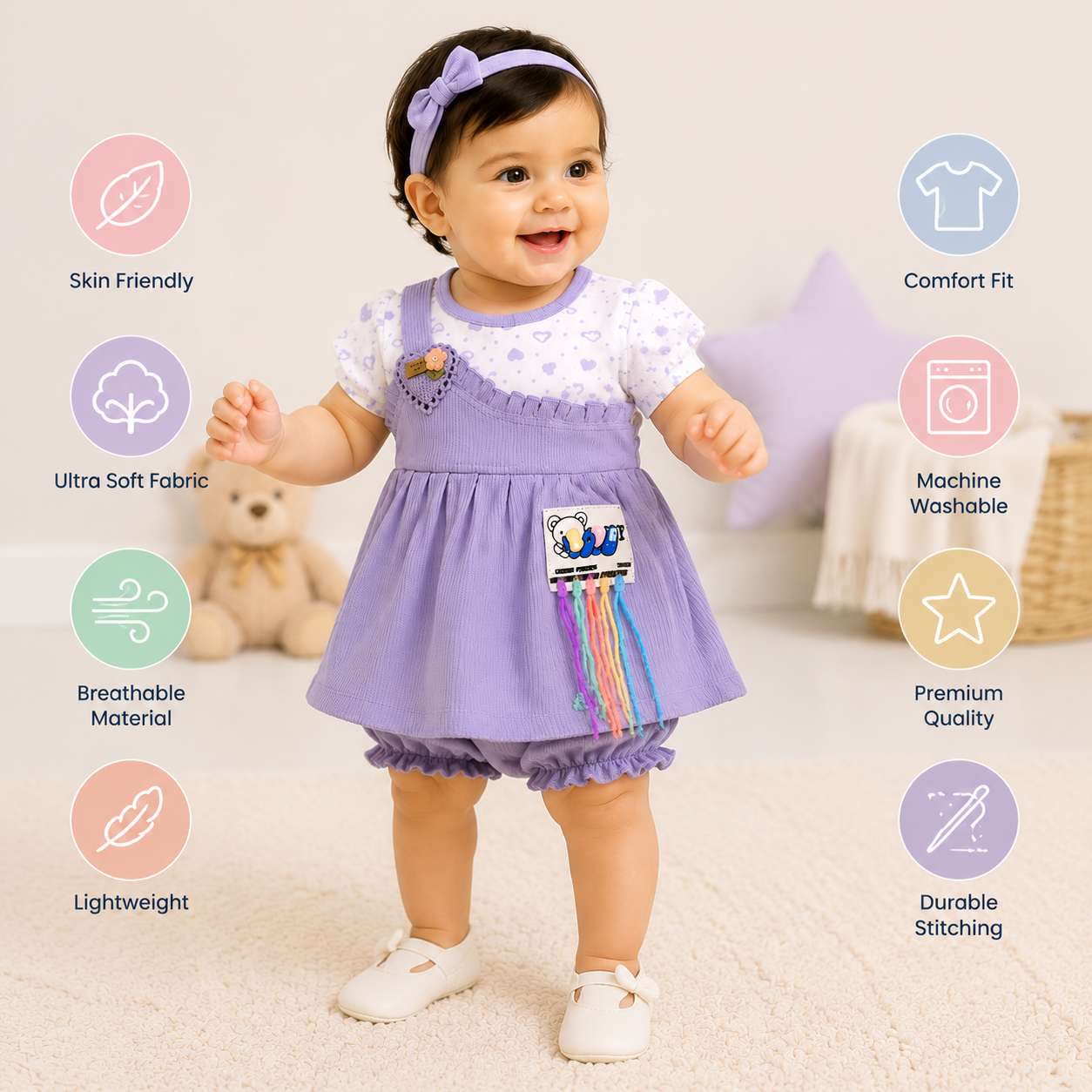 Buy Baby Girls Dress (4823)