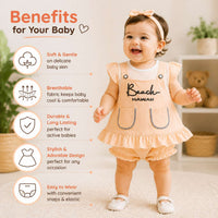 Buy Dungaree Dress For Baby Girl (670)