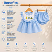 Buy Baby Girl Dress Light Blue (677)