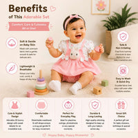 Baby Girl Bunny dress (5028)