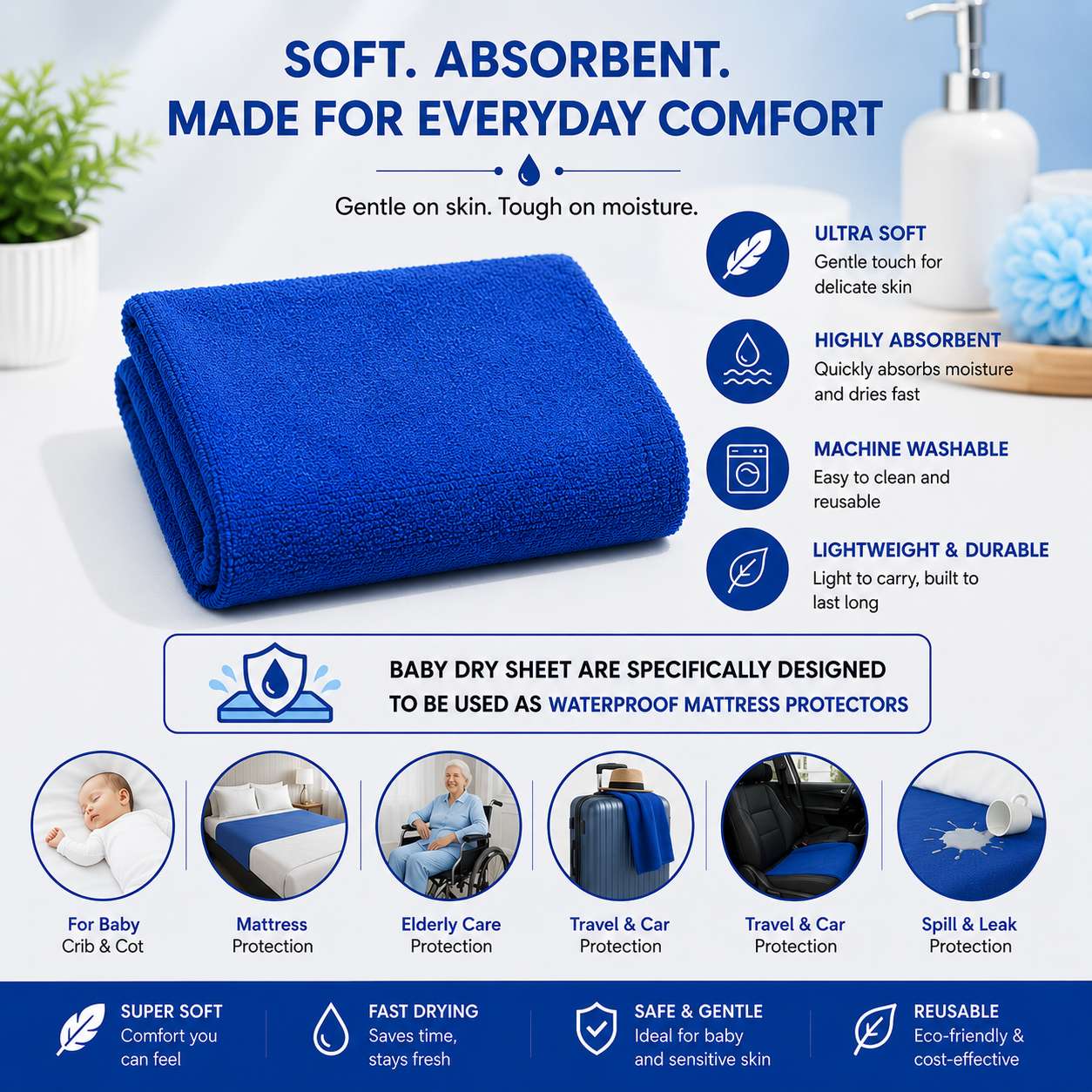 Buy Baby Dry Sheet (M)