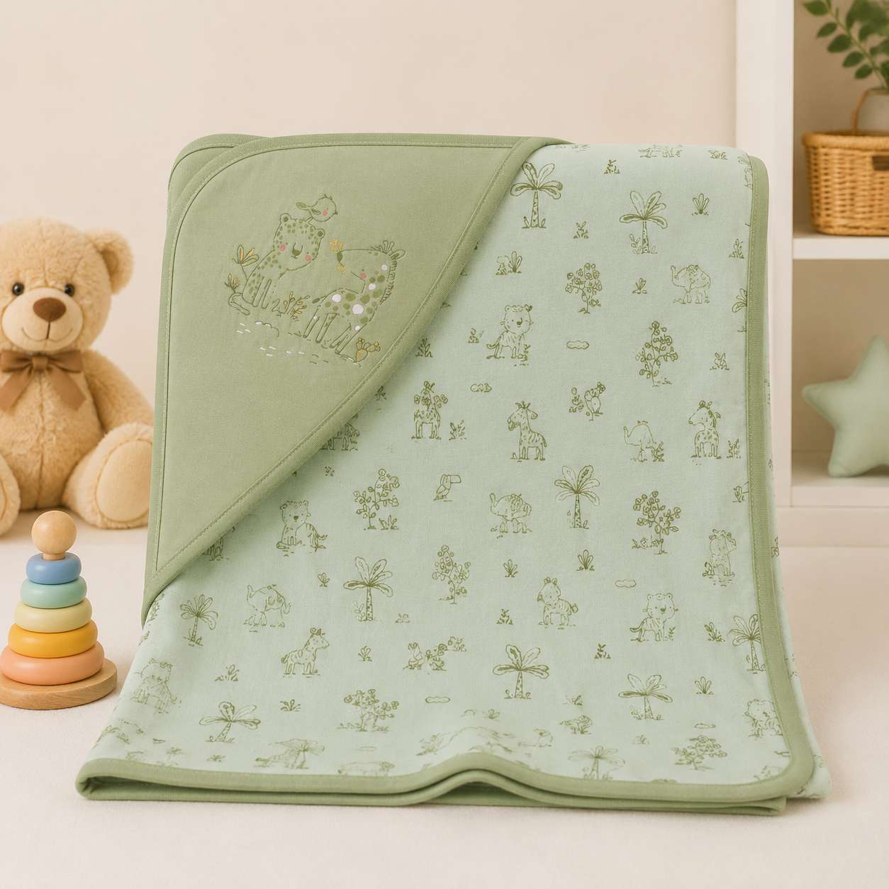 Buy Baby Wrapping Hooded Sheet (608-199)