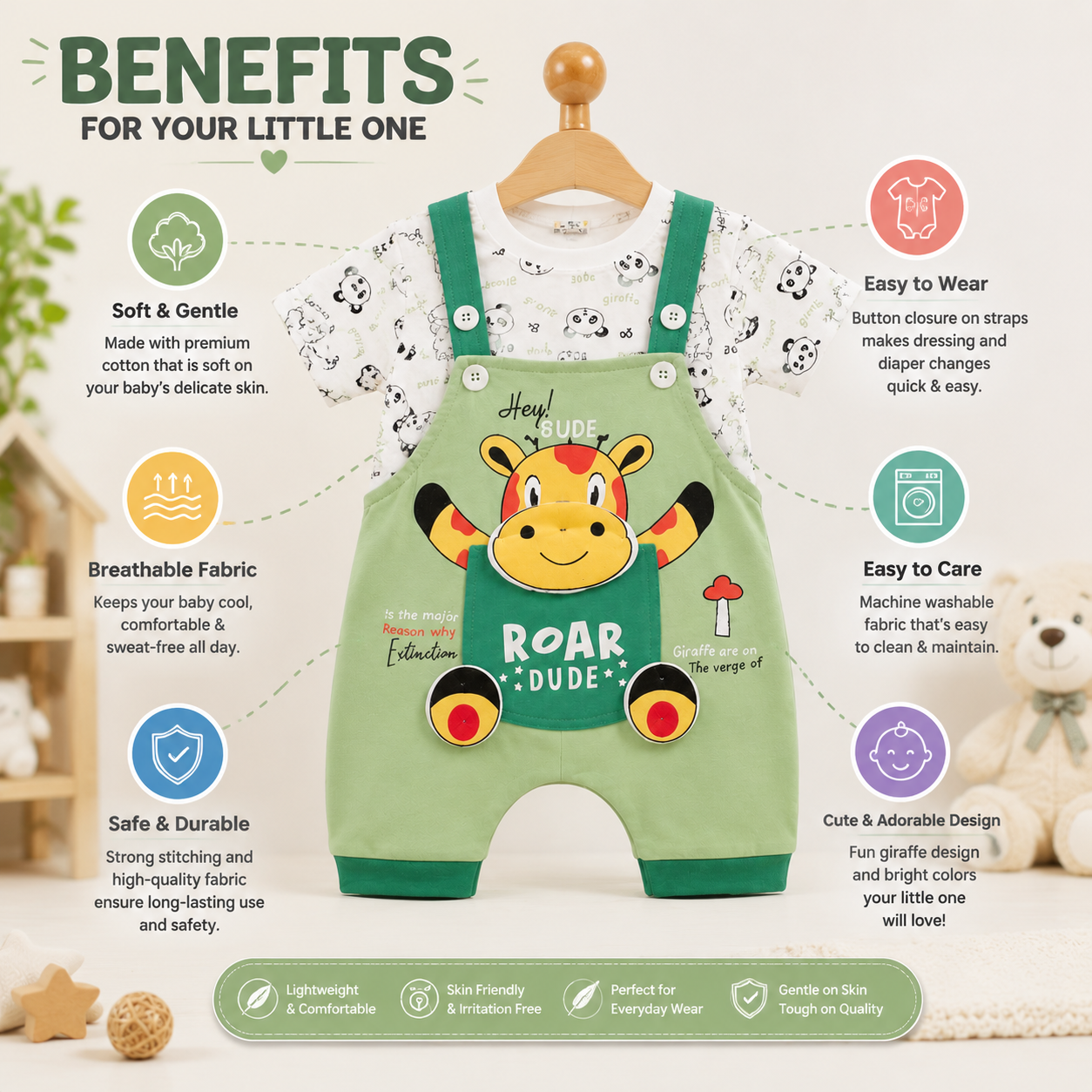 Boy Dungaree set (3840)