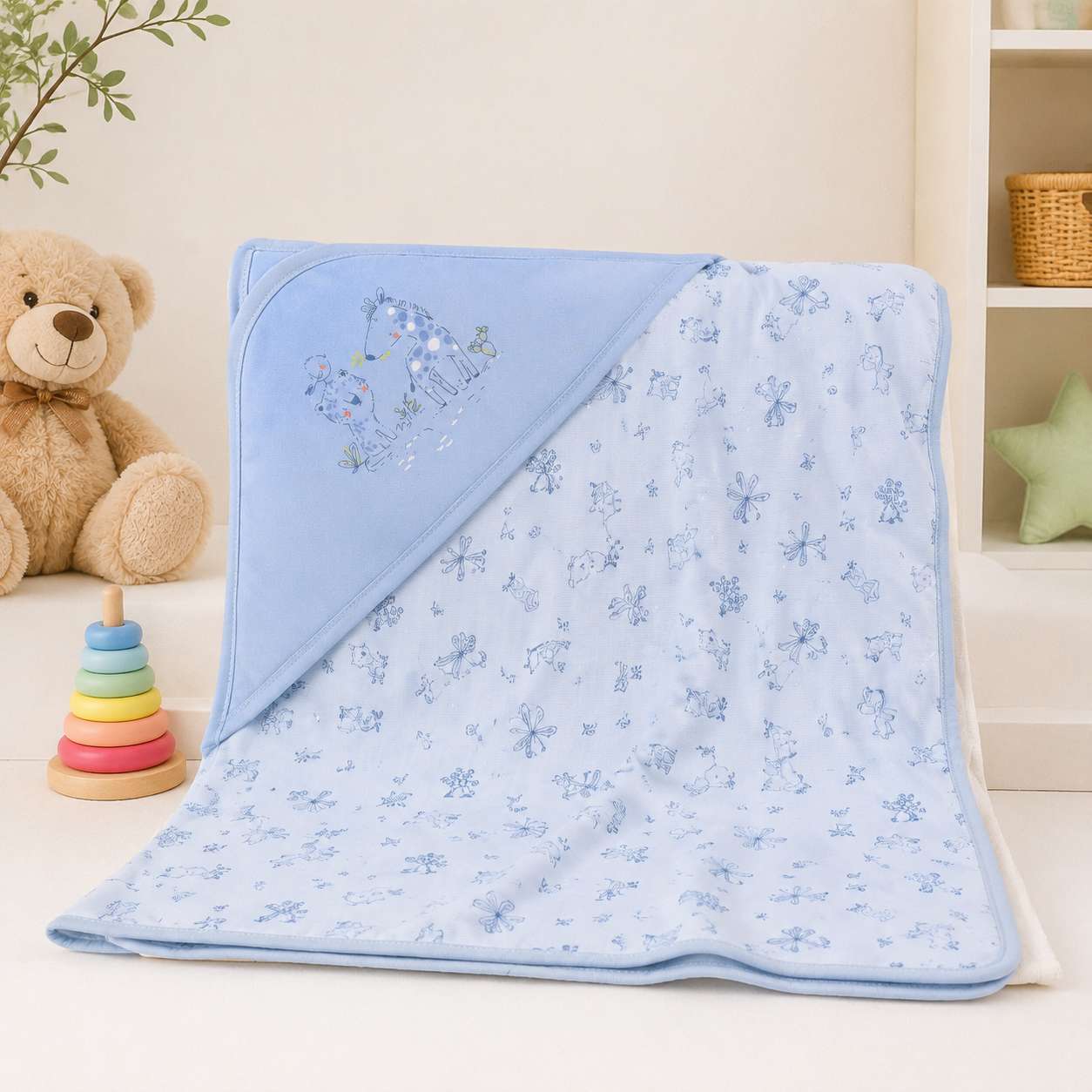 Buy Baby Wrapping Hooded Sheet (608-199)