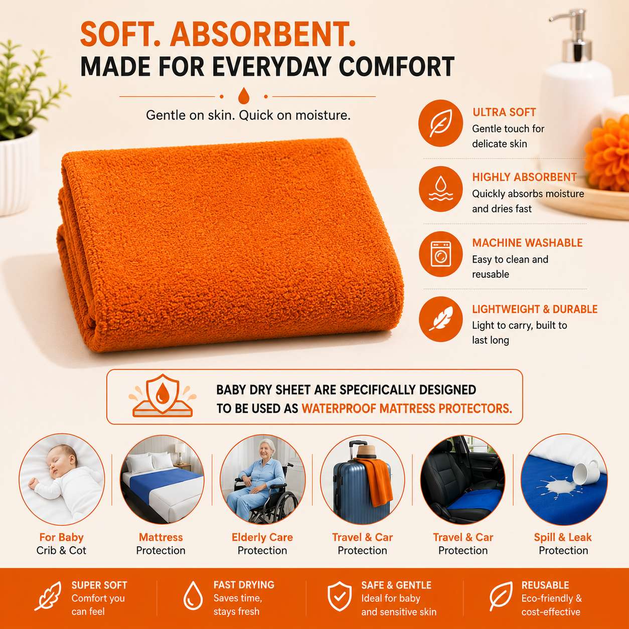 Buy Baby Dry Sheet (M)