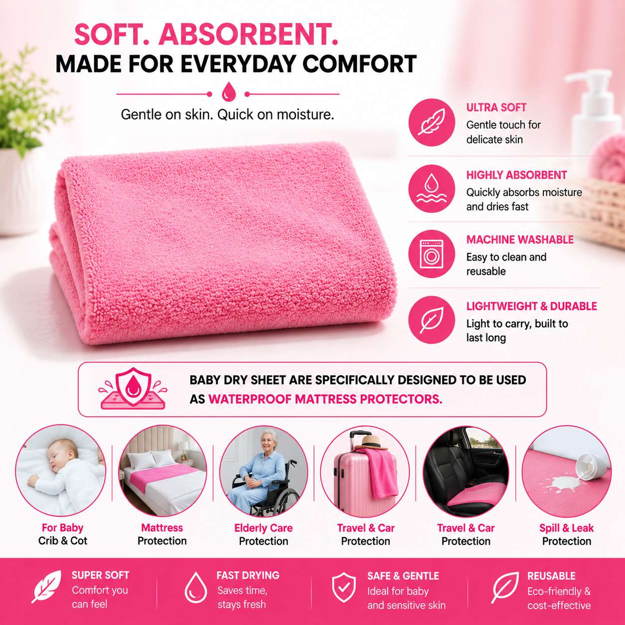 Buy Baby Dry Sheet (M)
