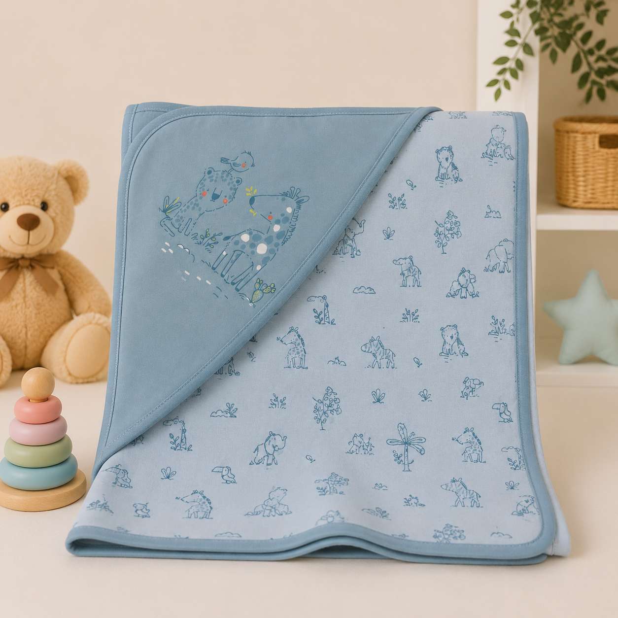 Buy Baby Wrapping Hooded Sheet (608-199)