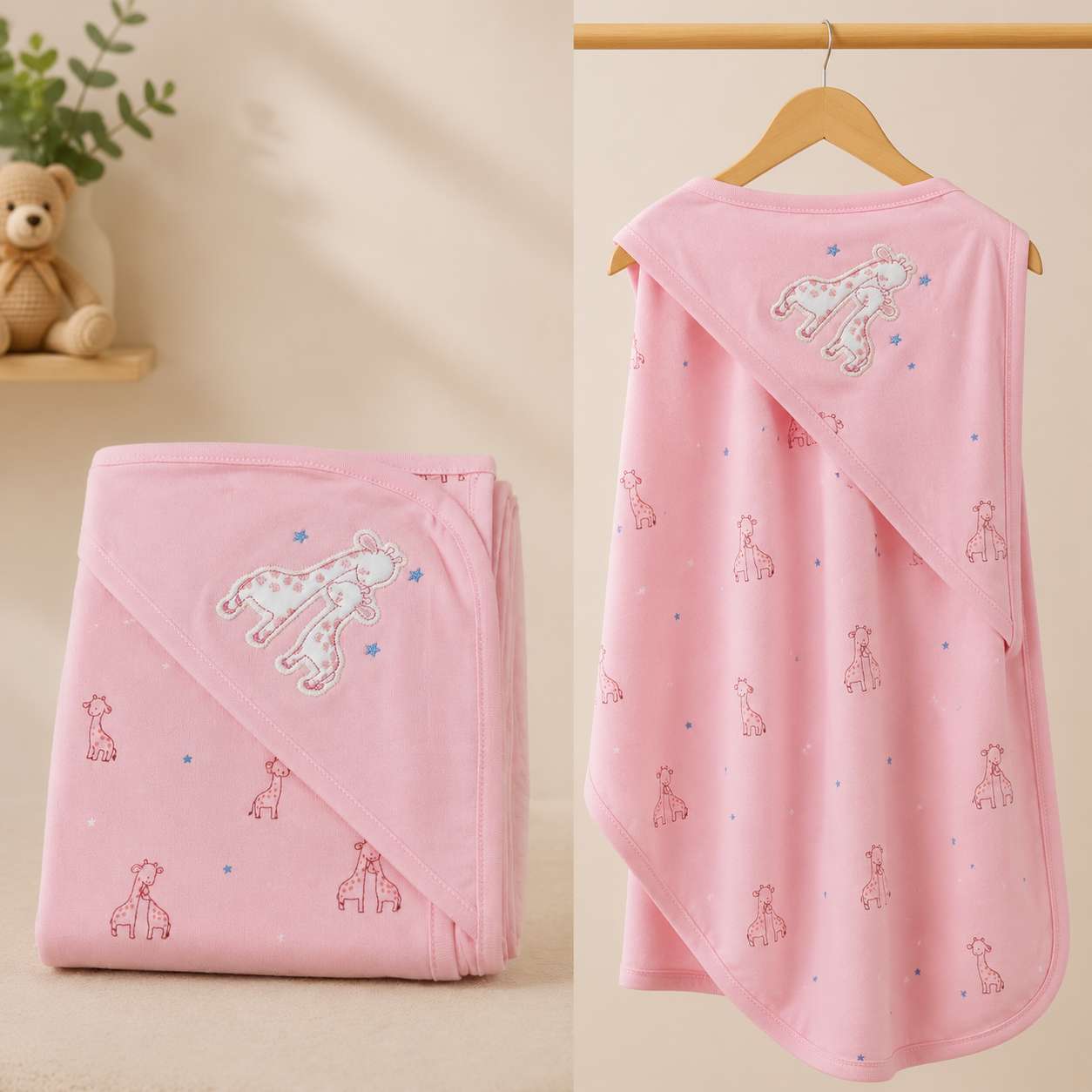 Buy Baby Wrapping Hooded Sheet (608-159)